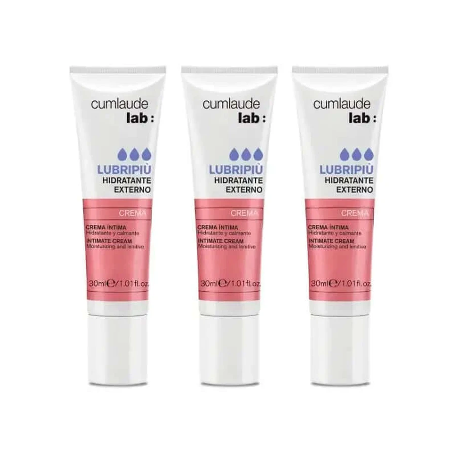 Cumlaude Lab Lubripiù Vulvar moisturizing cream, pack 3 x 30 ml