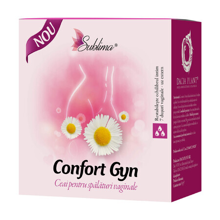 Comfort Gyn vaginale wasthee, 50g, Dacia Plant