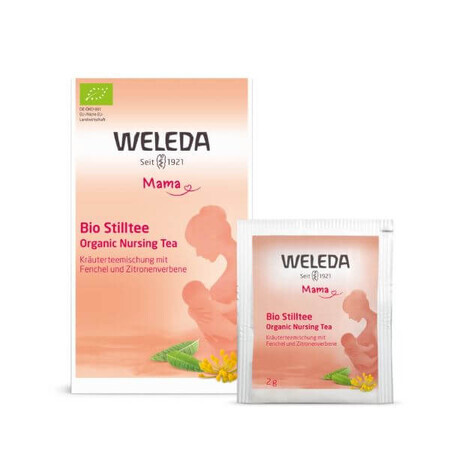 Thé de stimulation de l'allaitement, 20 sachets, Weleda