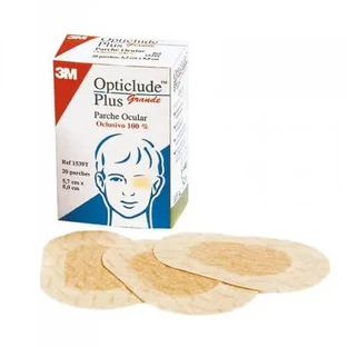 3M Opticlude Plus Parche Ocular Grande 8 x 5,7 cm 20 unidades
