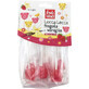 Lollypops Eco lolly&#39;s aardbei en vanillesmaak, 8 stuks, Baule Volante