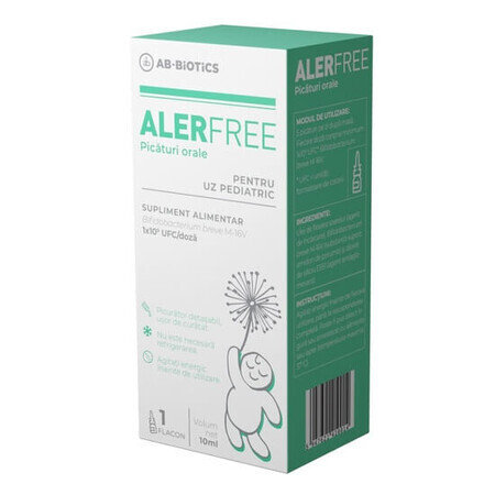 Alerfree orale druppels, 10 ml, Ab-Biotics