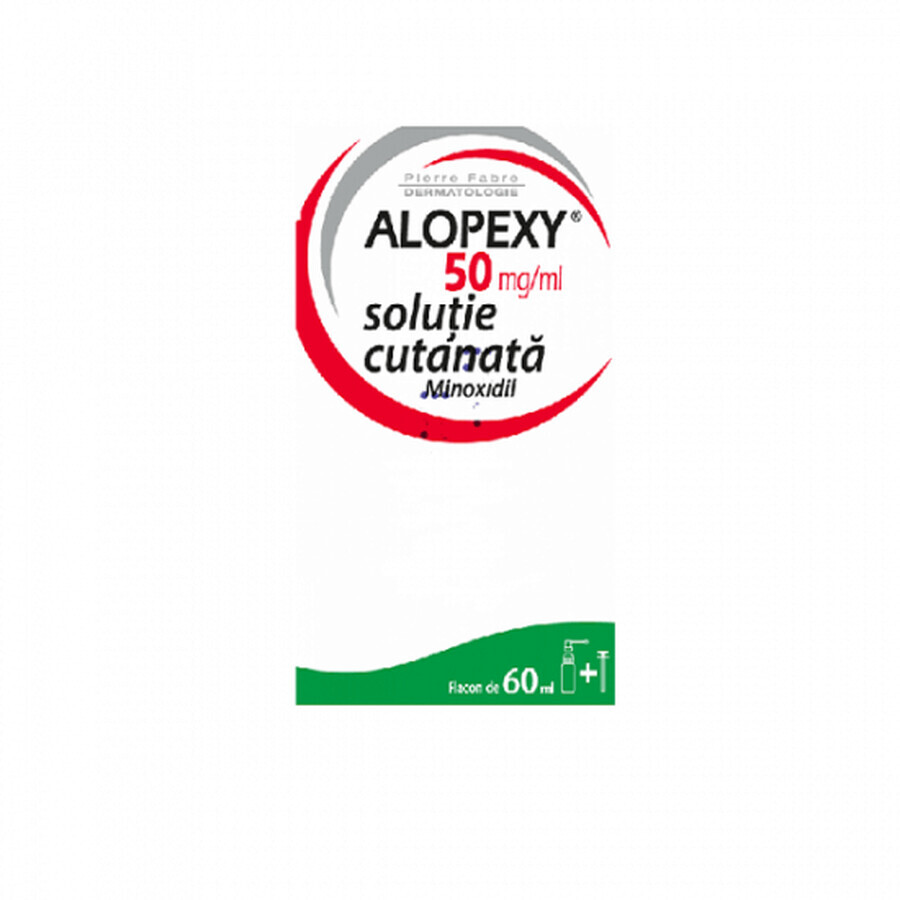 Alopexy 50mg/ml solution cutanée, 60 ml, Pierre Fabre