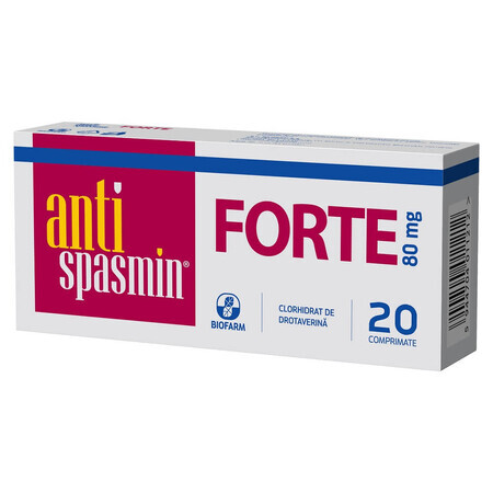 Antispasmin Forte, 20 tabletten, Biofarm