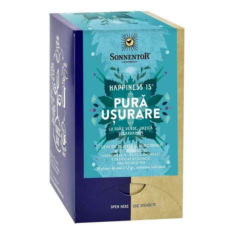 Thé Pure Ease, 18 sachets, Sonnentor