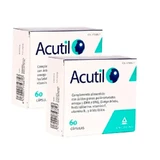 Acutil, verpakking 2 x 60 capsules