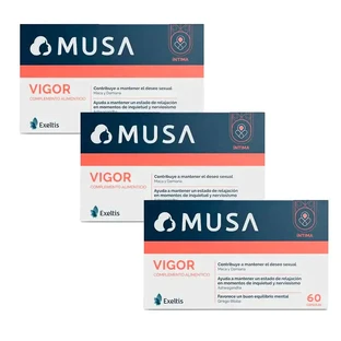 Musa Triple Vigor Libido , 3 x 60 capsules