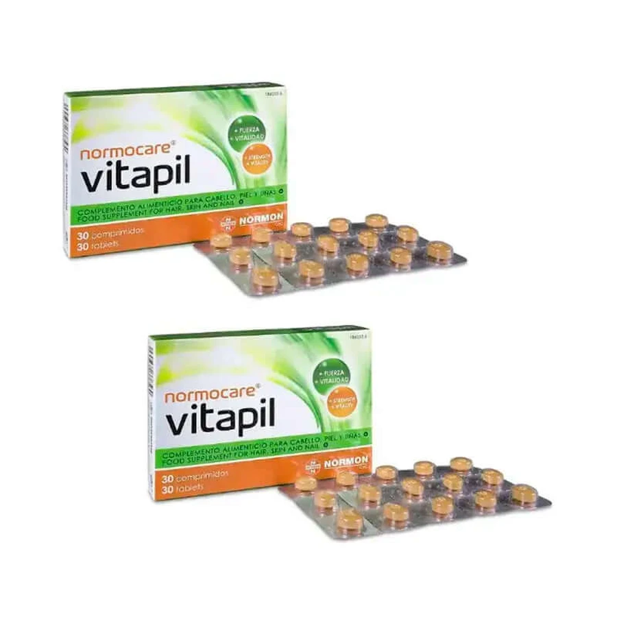 Normocare Vitapil, envase 2 x 30 comprimidos