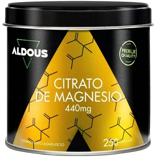 Aldous Bio Magnesiumcitrat, 250 Kapseln