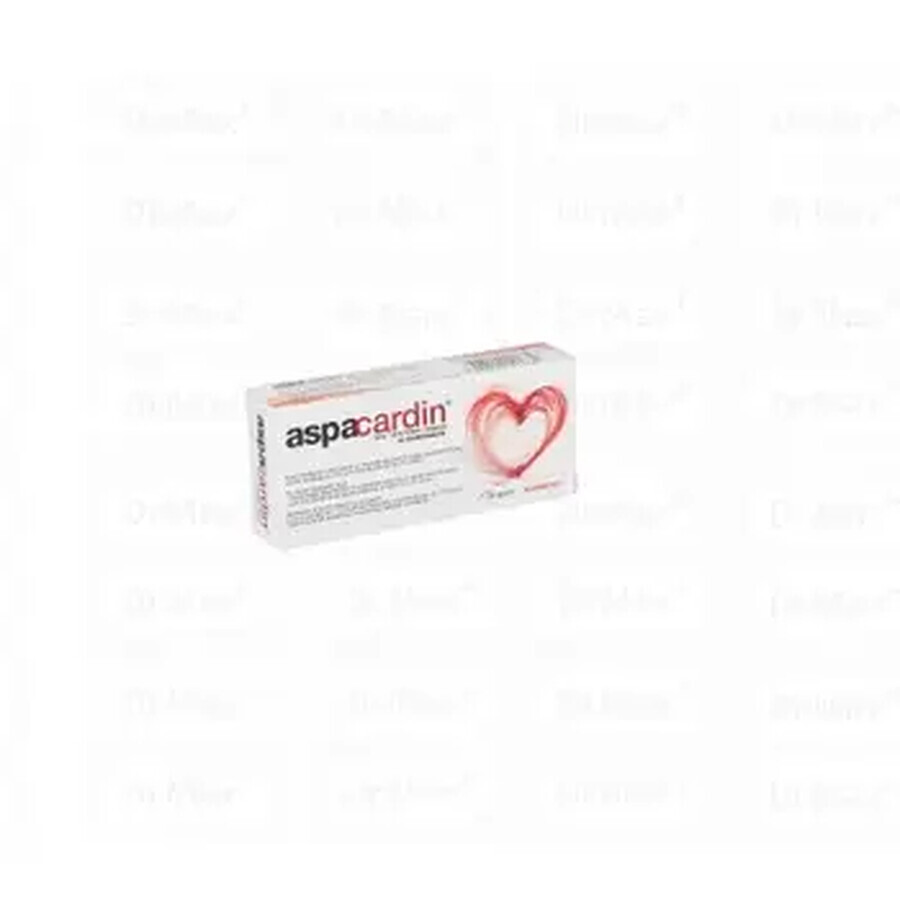 Aspacardin, 30 tablets, Terapia