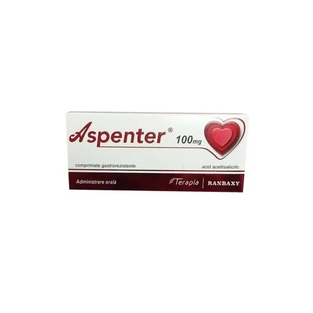 Aspenter 100 mg, 28 maagsapresistente tabletten, Therapie