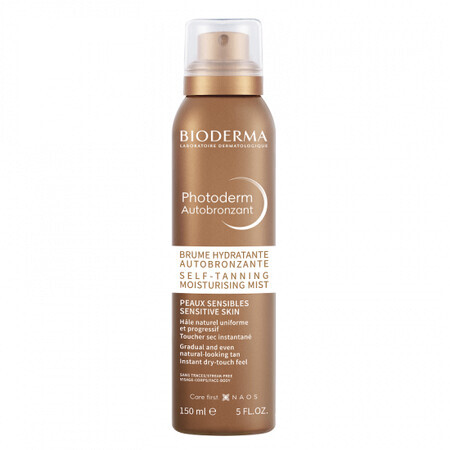 Bioderma Brume Photoderm Hydrating self-tanner, 150 ml