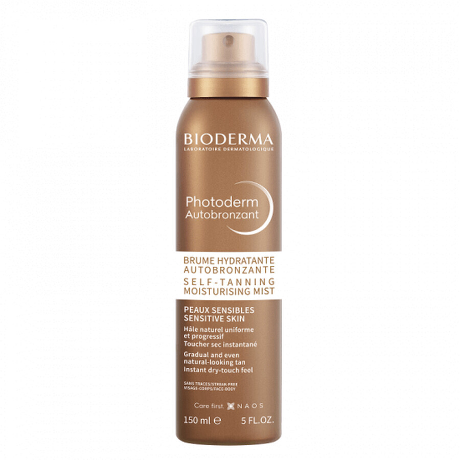 Bioderma Brume Photoderm Hydrating self-tanner, 150 ml