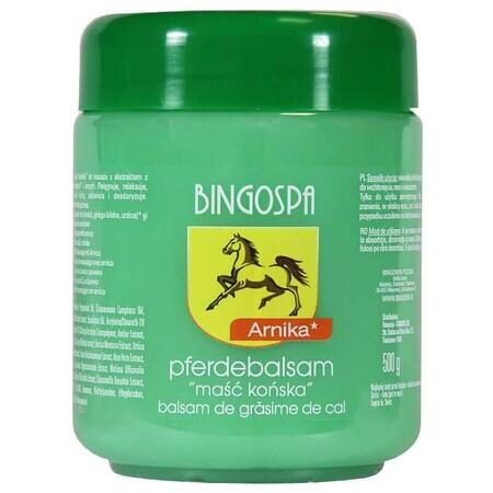 Balsam cu grasime de cal si rozmarin, 500 g, Bingo SPA