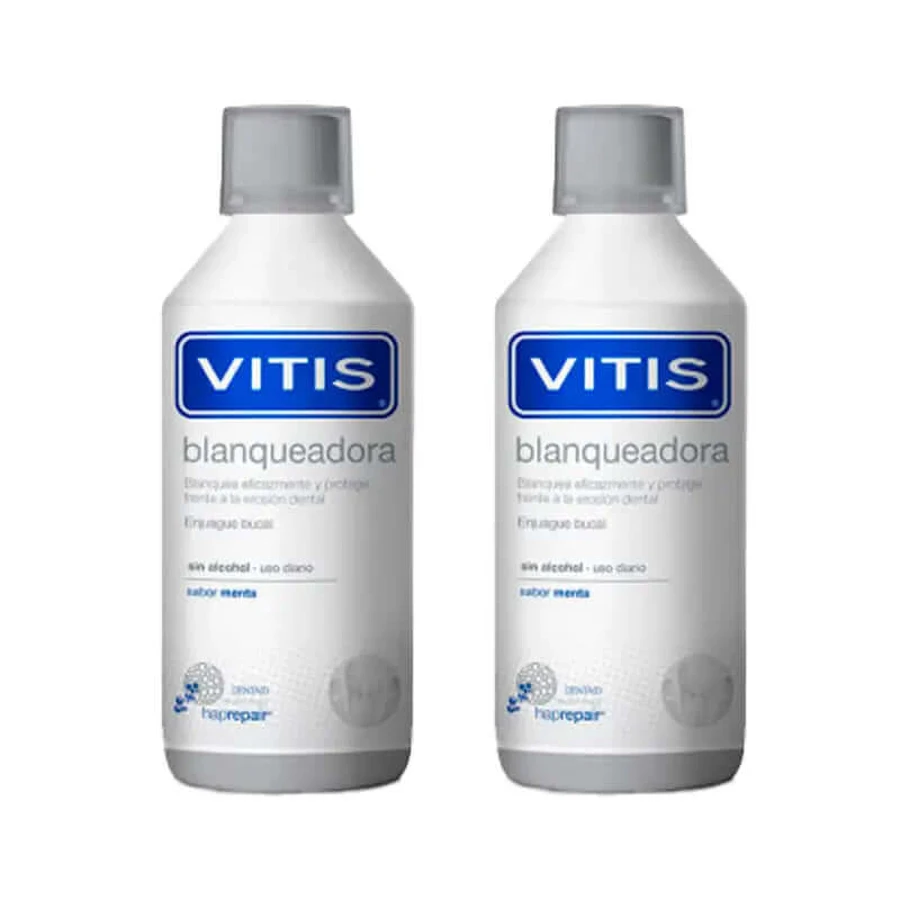 VITIS Duplo Aufhellende Mundspülung 2x500 ml