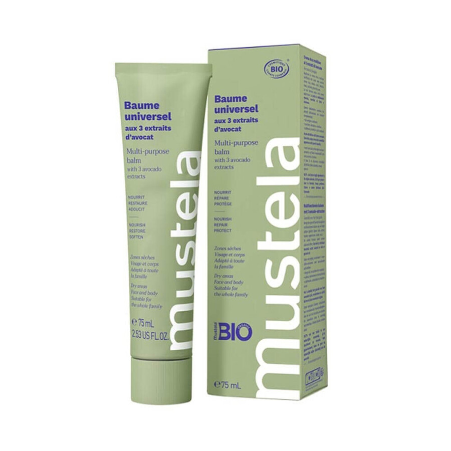 Multifunctionele conditioner met eco avocado extract, 75 ml, Mustela