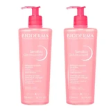 BIODERMA Sensibio Foaming Gel, pack 2 x 500 ml