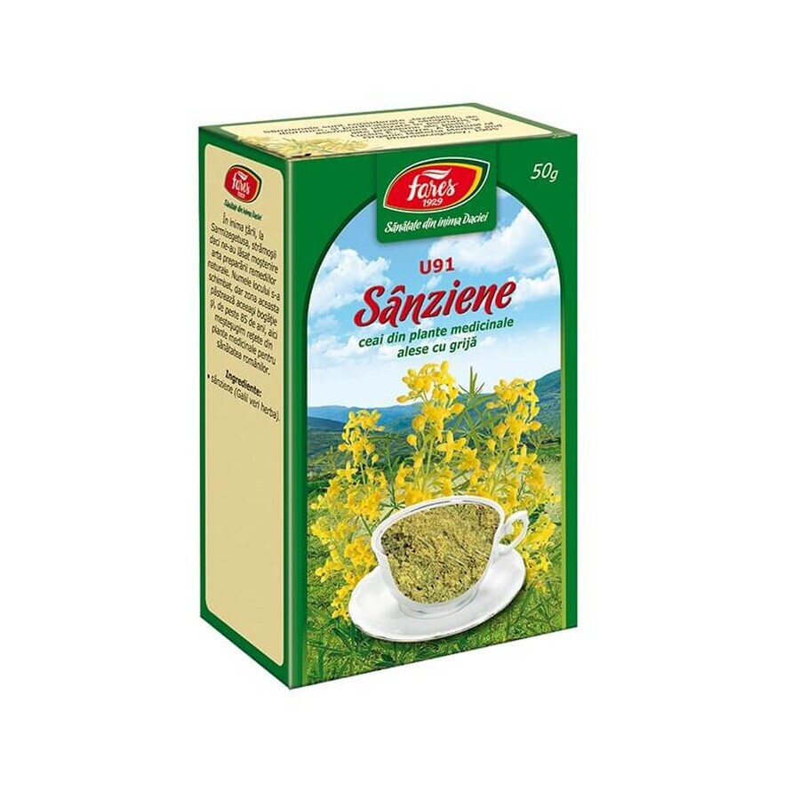 Grassoorten thee, U91, 50 g, Fares