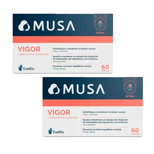 Musa Duplo Vigor Libido , 2 x 60 capsules