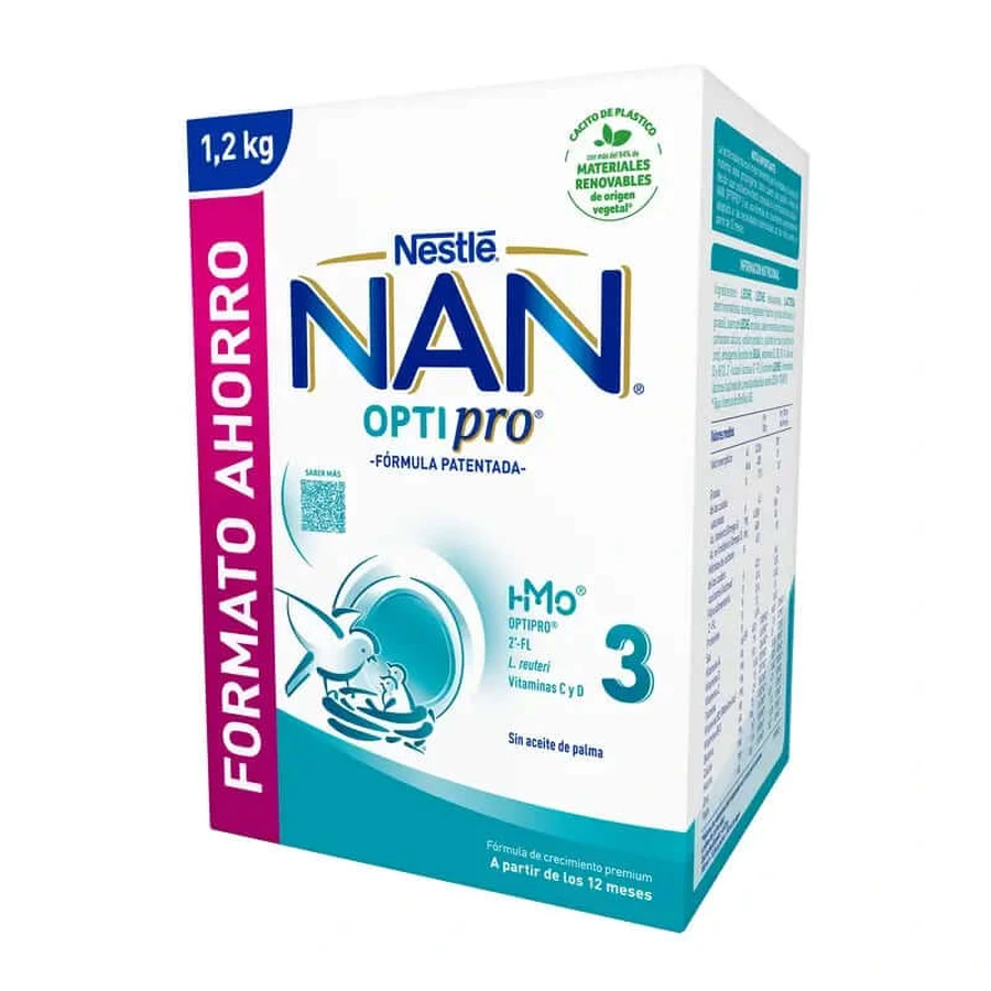 Nestlé Nan Optipro 3 Aufwuchsmilch, 1200g