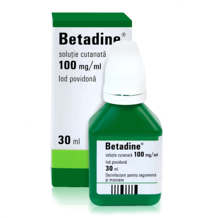 Solution de bétadine, 30 ml, Egis Pharmaceuticals