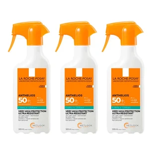 La Roche Posay Triple Anthelios Family Spray Spf 50+, 3 X 300 Ml