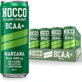 Nocco Pack Bcaa+ Apple, 12 pieces x 330 ml