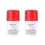 Vichy Deodorant Stress Resist Intensieve Anti-Transpirant Behandeling 72H Roll-On, 2X50 Ml