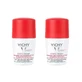 Vichy Deodorant Stress Resist Intensieve Anti-Transpirant Behandeling 72H Roll-On, 2X50 Ml