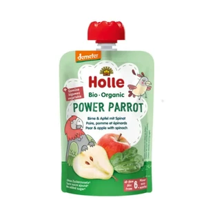 Holle Pouche de pera, manzana y espinacas 100 g
