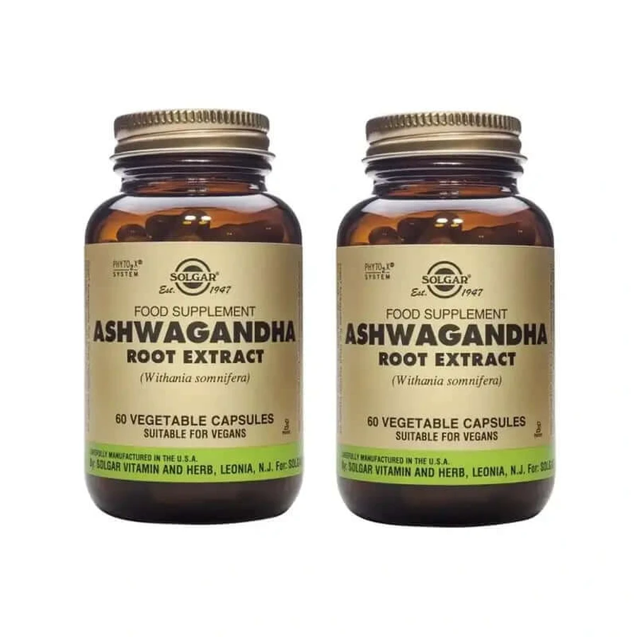 Solgar Ashwagandha, 2X60 Cápsulas