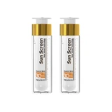 Frezyderm Sun Screen Velvet Wasserbeständiger Sonnenschutz Gesichtscreme SPF30 2x50ml