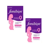 Femibion 0 Zwangerschapsplanning met foliumzuur Plus, 2X28 tabletten