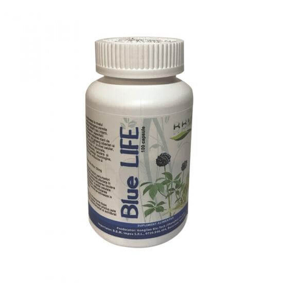 Blauw leven, 100 capsules, BBM Medical