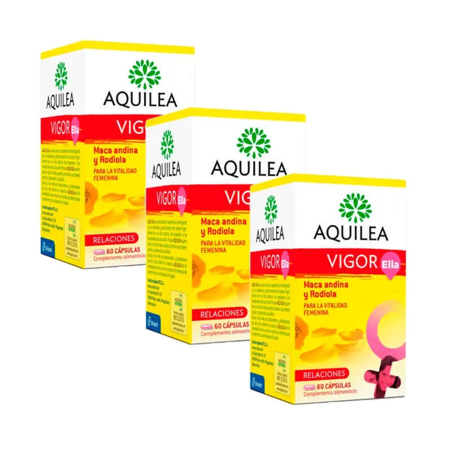 Aquilea Vigor Ella, Packung 3 x 60 Kapseln