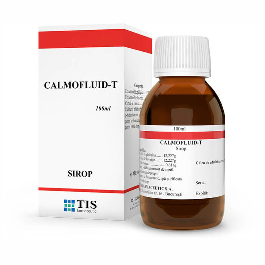 Calmofluid-T siroop, 100 ml, Tis Farmaceutic