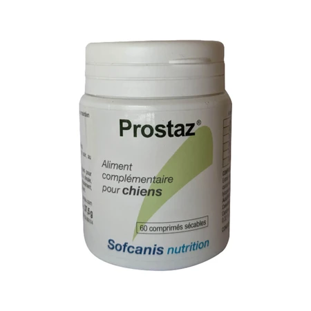 SOFCANIS Prostaz, XS-XL, urinary system supplement, reproductive system dogs, bottle, 60 tablets