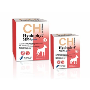 CHEMICAL IBERICA Hyalophyt MSM Giants, L-XL, gewrichtssysteem supplement voor honden, doos, 30 tabletten