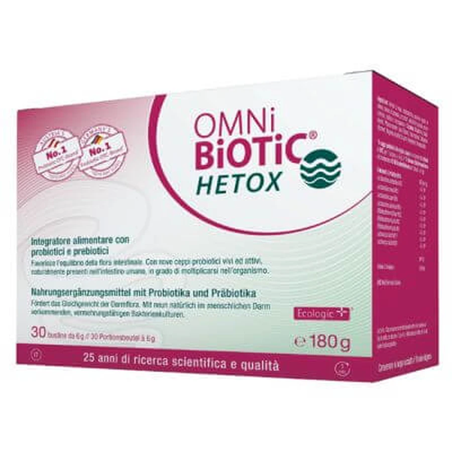 Omni biotic hetox 30 sobre 6 g