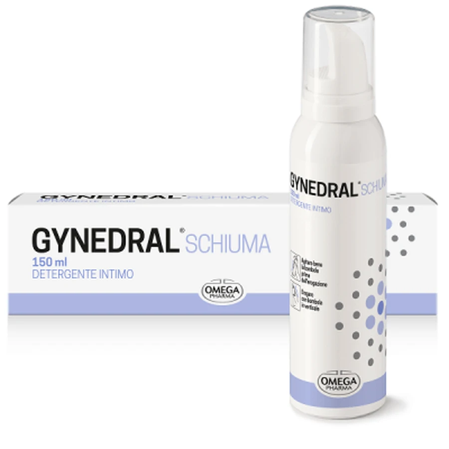 Gynedral mousse nettoyante intime 150 ml