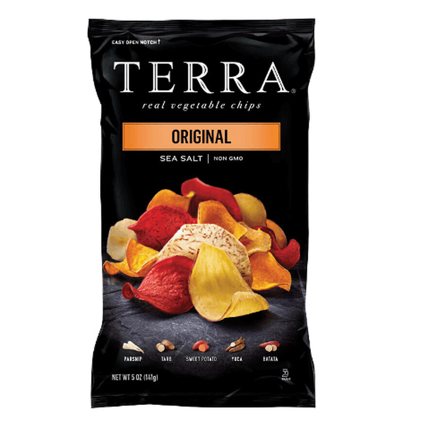 Original Sea Salt Chips, 110 g, Terra