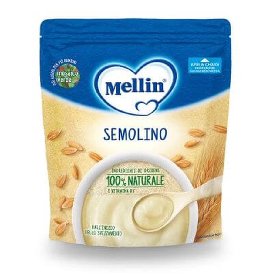 Krem z kaszy manny Mellin 200g: ceny i cechy