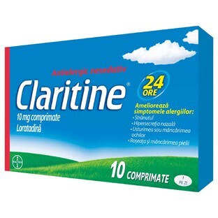 Claritin, 10 mg, 10 tabletten, Bayer