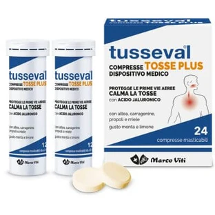 Tusseval tos plus 24 comprimidos
