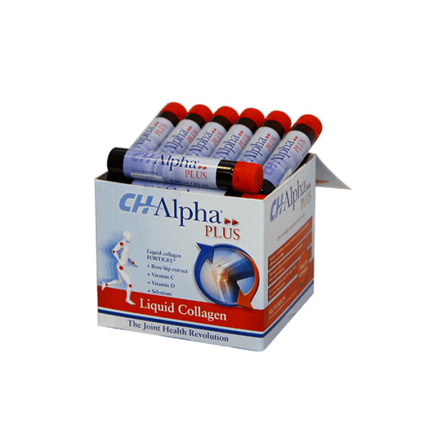 Vloeibaar collageen Ch Alpha Plus, 30 drinkbare flesjes, Gelita Health