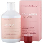 Collagen Liquid Repair avec Acide Hyaluronique + Vitamines + Minéraux 10.000 mg, 500 ml, Swedish Collagen