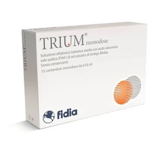 Trium collyre unidose 15 flacons