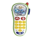 Chicco play phone vibrates and snaps in place