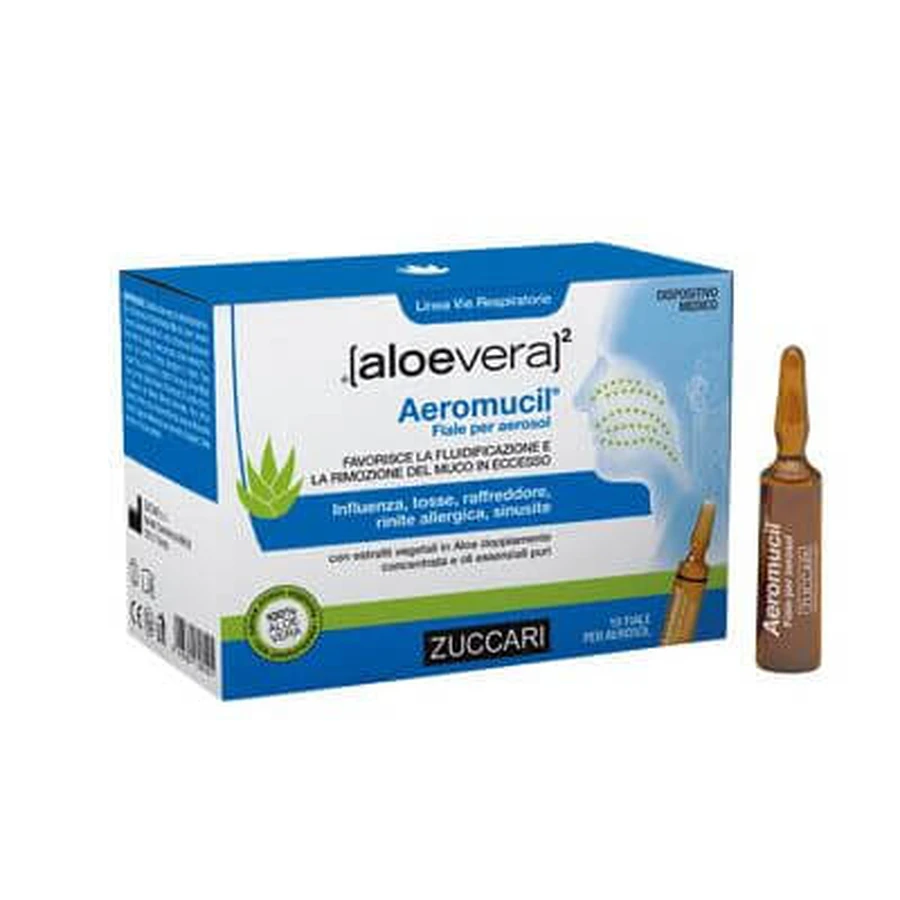 Aloevera2 aeromucil 10 fiolek 5 ml: ceny i cechy