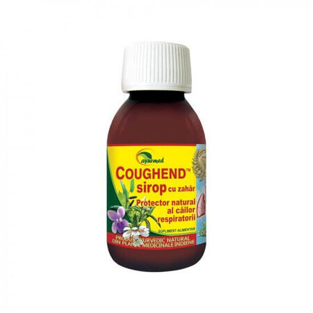 Sirop de sucre Coughend, 100 ml, Ayurmed